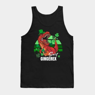 Saint Patrick’s Day GINGEREX funny Tank Top